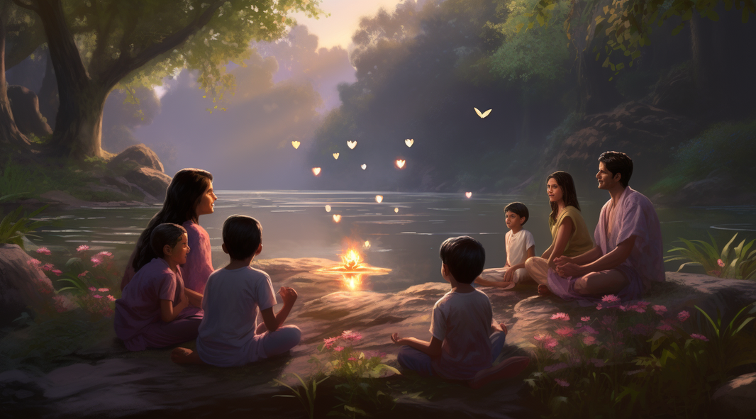 Building Resilience and Emotional Well-being in Children through Hindu Spirituality
